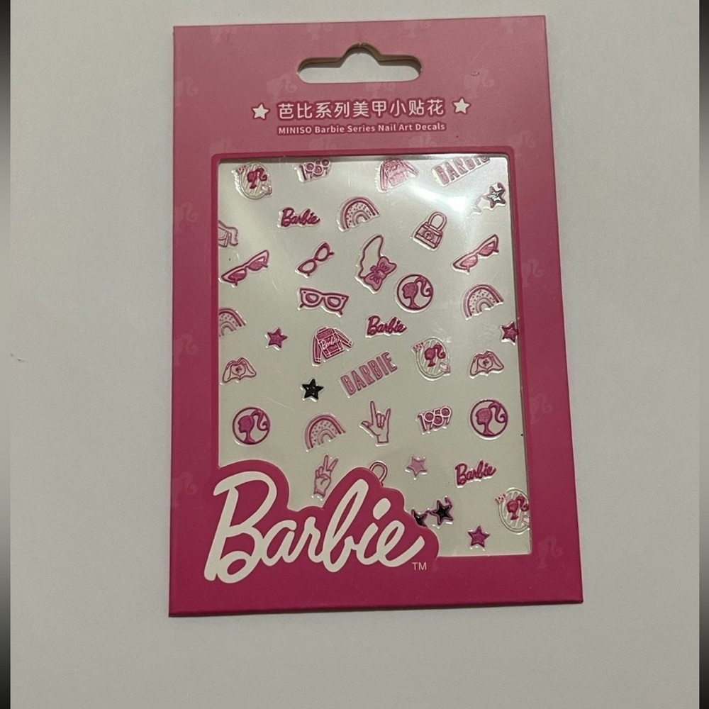 Barbie Nail Stickers/Decals